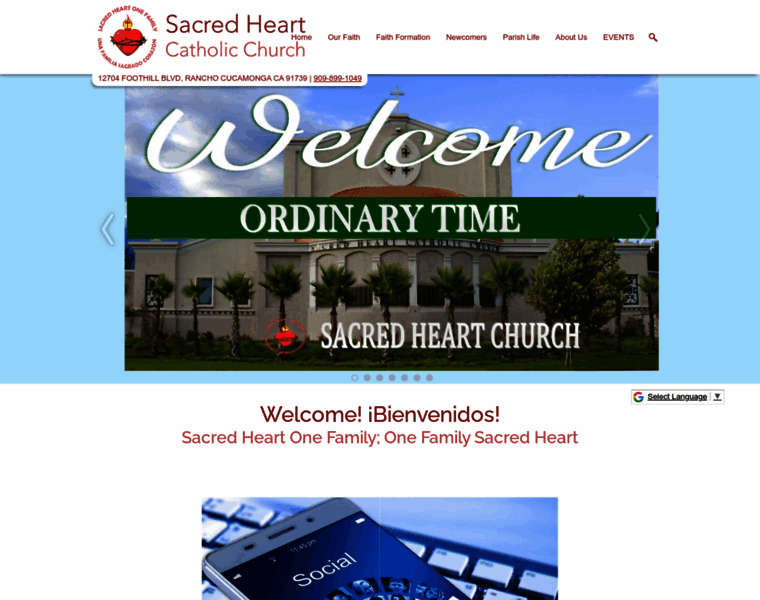 Sacredheartrc.org thumbnail