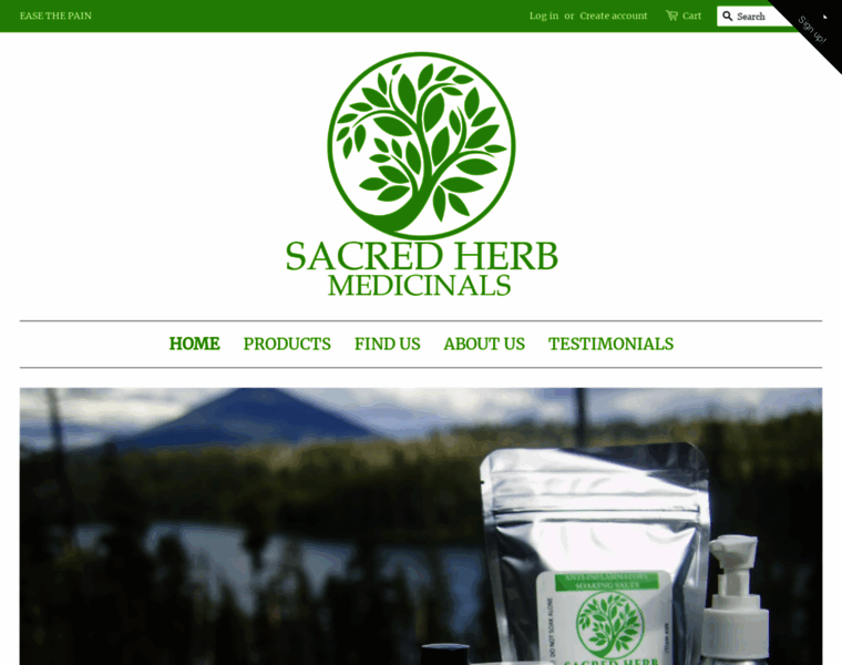 Sacredherbmedicinals.com thumbnail