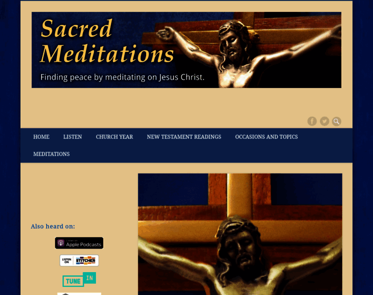 Sacredmeditations.org thumbnail