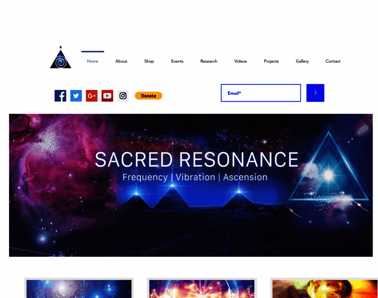 Sacredresonance.com.au thumbnail