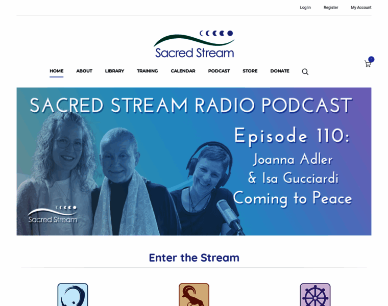 Sacredstream.org thumbnail