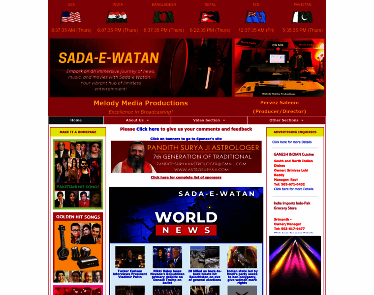 Sada-e-watan.com thumbnail