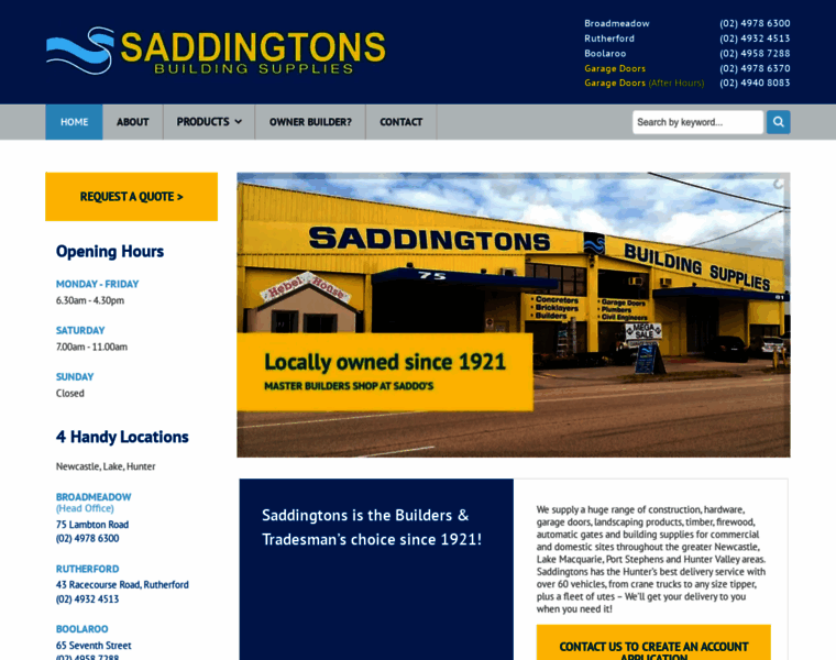 Saddingtons.com.au thumbnail