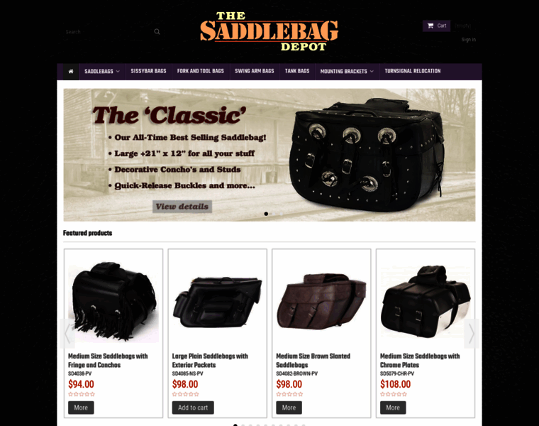 Saddlebagdepot.com thumbnail