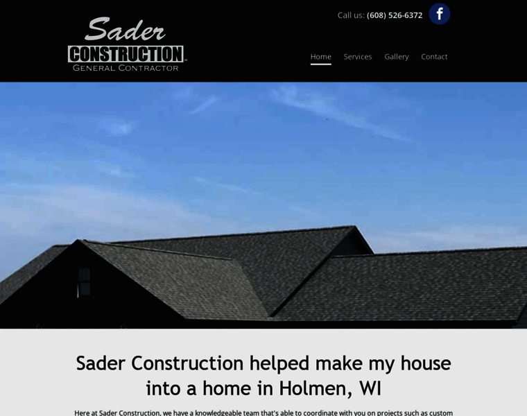 Saderconstruction.com thumbnail