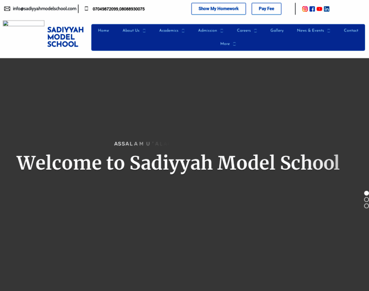 Sadiyyahmodelschool.com thumbnail