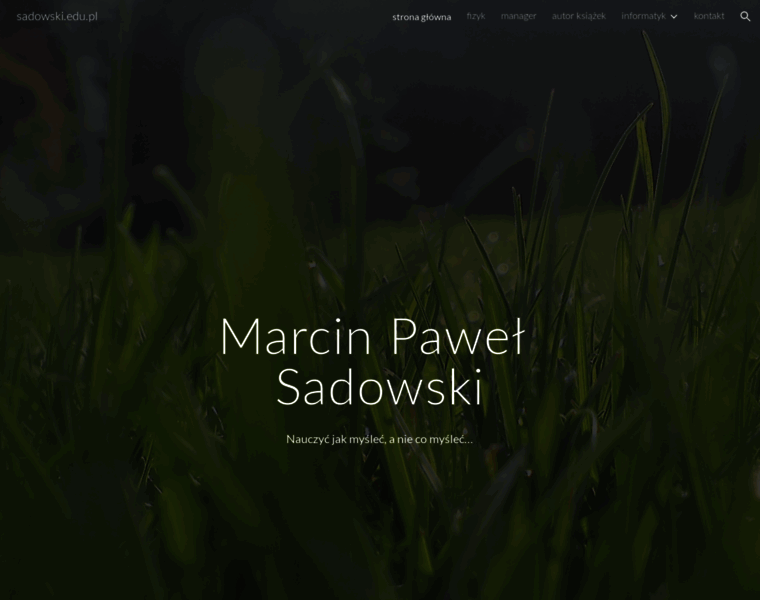 Sadowski.edu.pl thumbnail