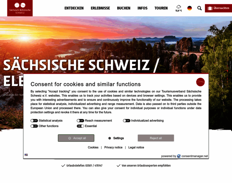 Saechsische-schweiz.de thumbnail