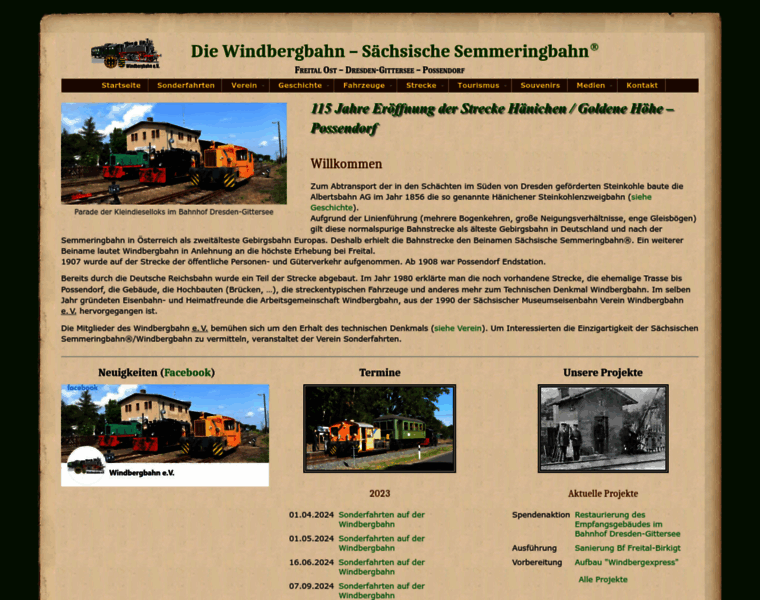 Saechsische-semmeringbahn.de thumbnail