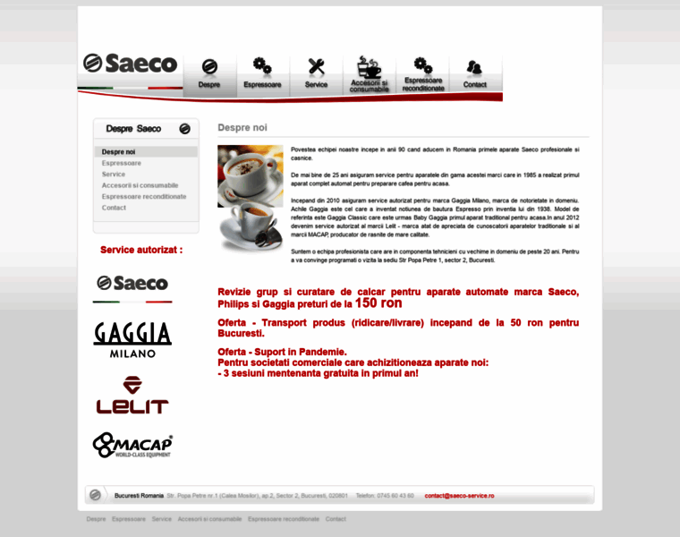 Saeco-service.ro thumbnail