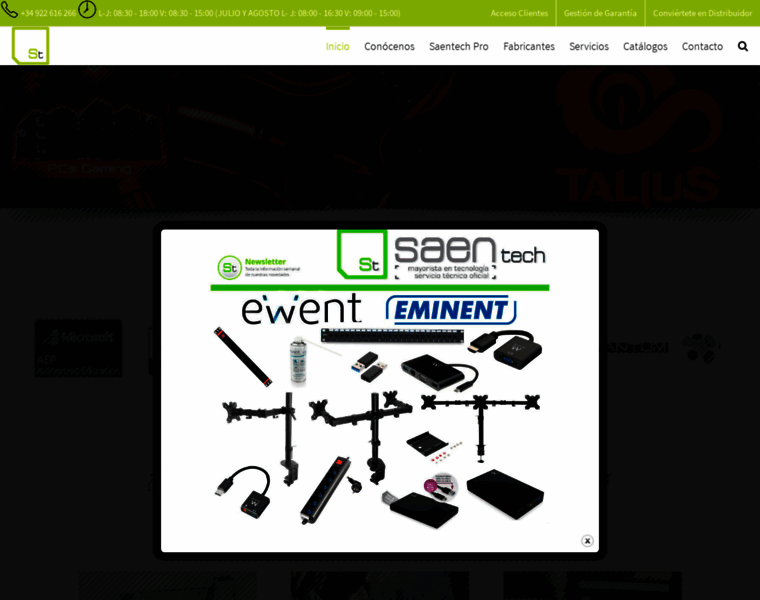 Saentech.com thumbnail