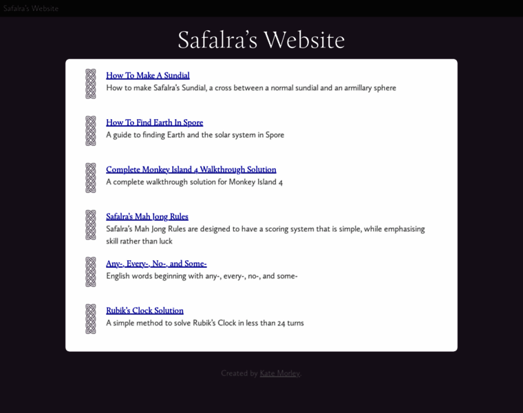 Safalra.com thumbnail