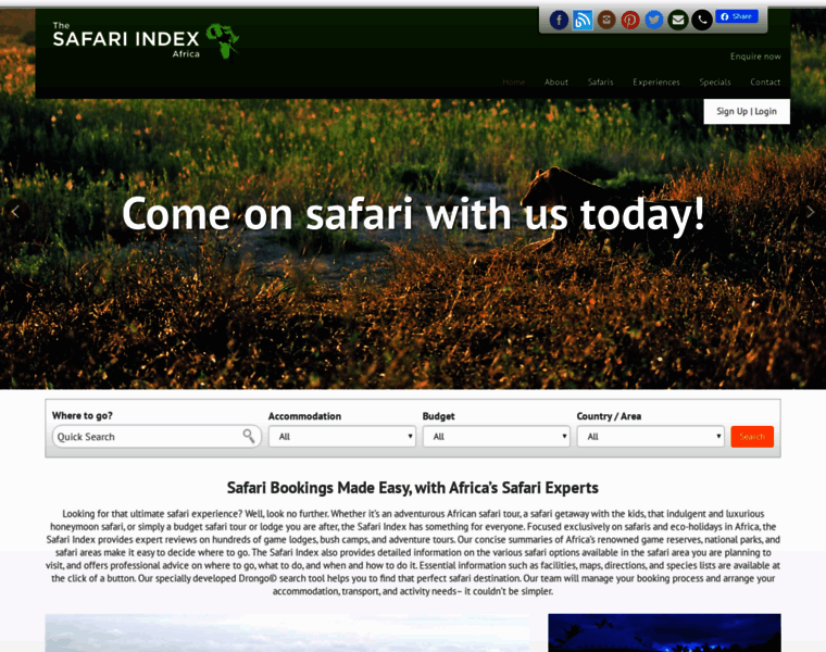 Safari-index.com thumbnail