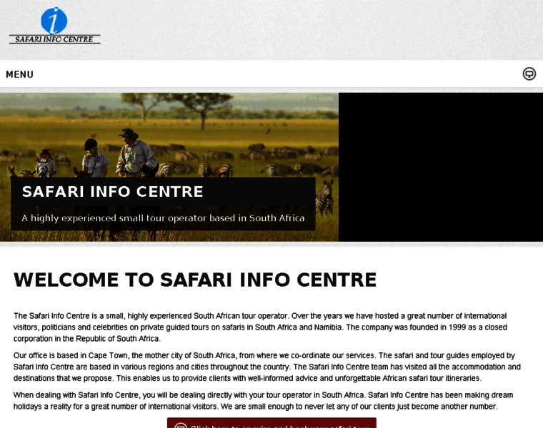 Safariinfocentre.co.za thumbnail