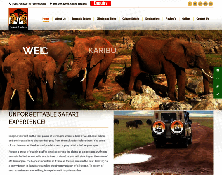 Safarimakers.com thumbnail