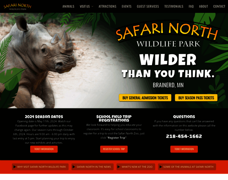 Safarinorth.com thumbnail