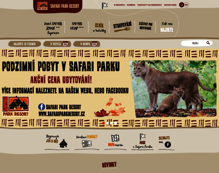Safariparkresort.cz thumbnail