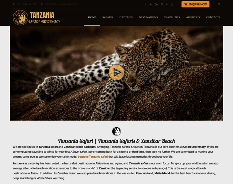 Safaris-intanzania.com thumbnail