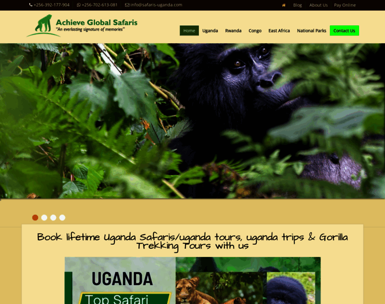Safaris-uganda.com thumbnail