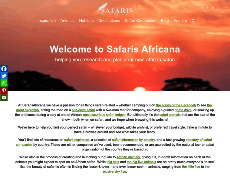 Safarisafricana.com thumbnail
