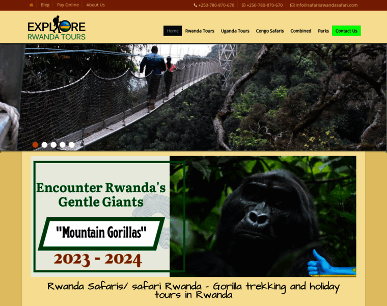 Safarisrwandasafari.com thumbnail