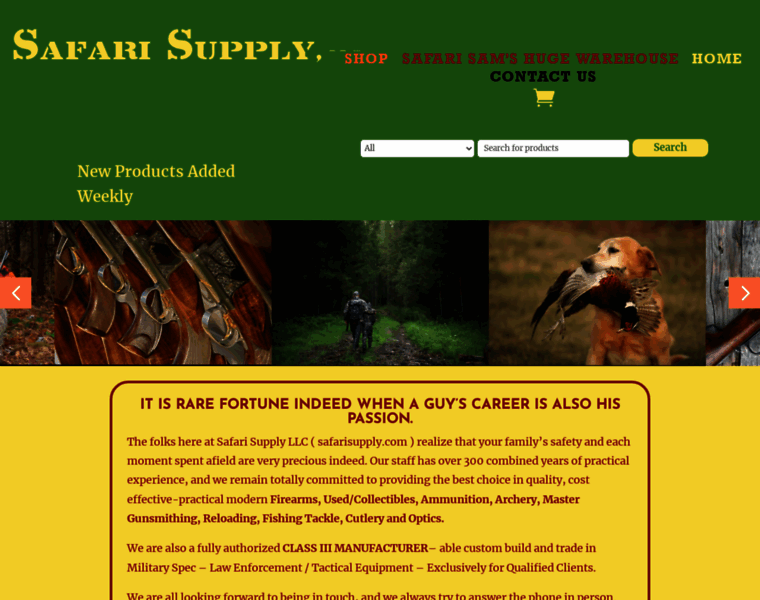 Safarisupply.com thumbnail
