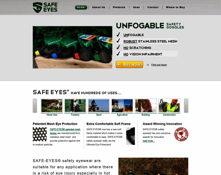 Safe-eyes.co.nz thumbnail