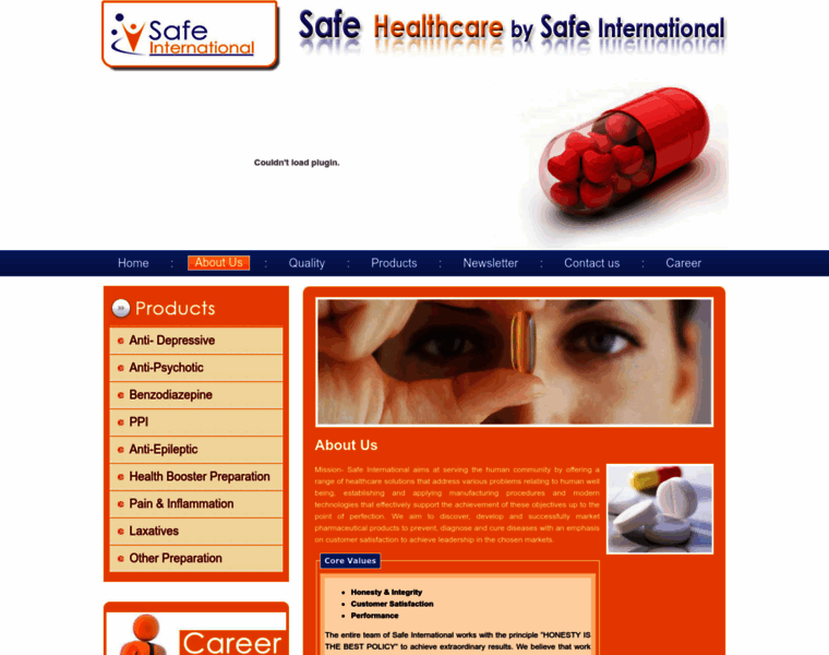 Safe-international.com thumbnail