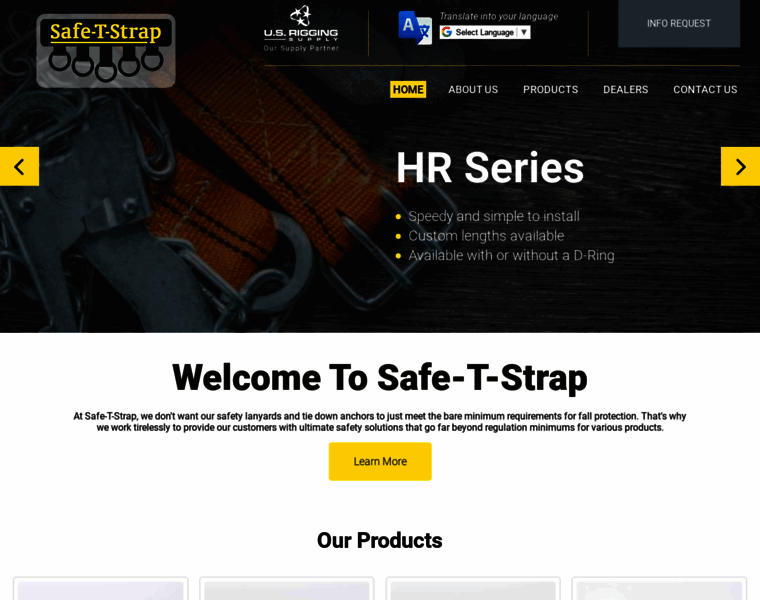 Safe-t-strap.com thumbnail