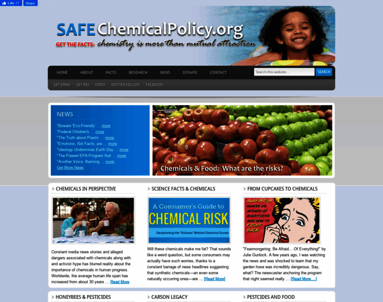Safechemicalpolicy.org thumbnail