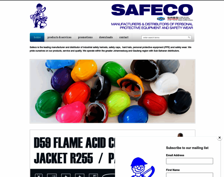 Safecosafety.co.za thumbnail
