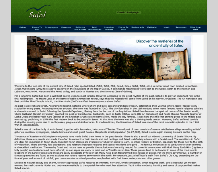 Safed.co.il thumbnail