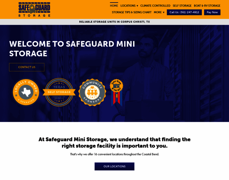 Safeguardministorage.com thumbnail