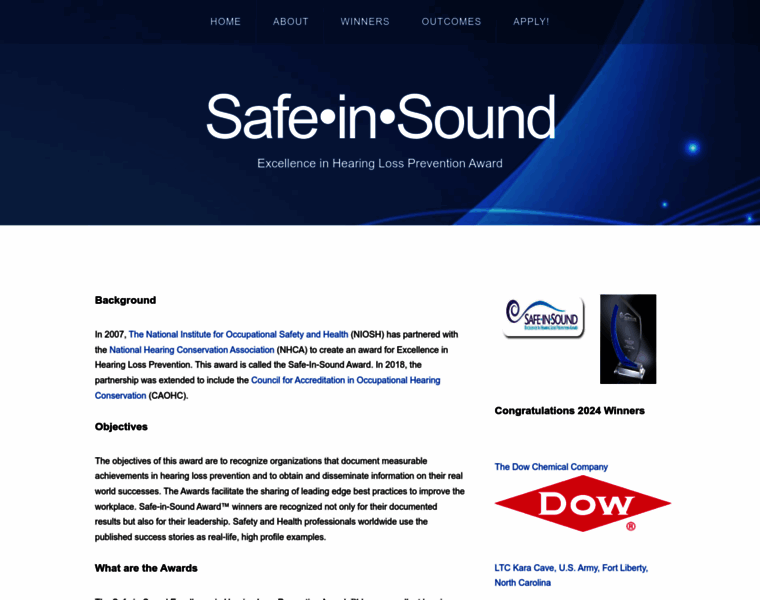 Safeinsound.us thumbnail