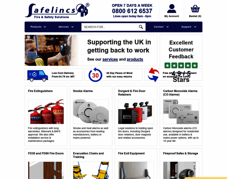 Safelines.co.uk thumbnail