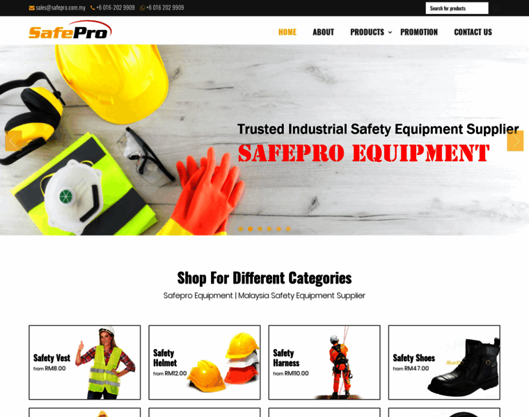 Safepro.com.my thumbnail