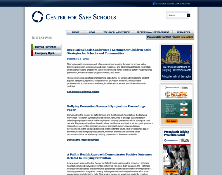 Safeschools.info thumbnail
