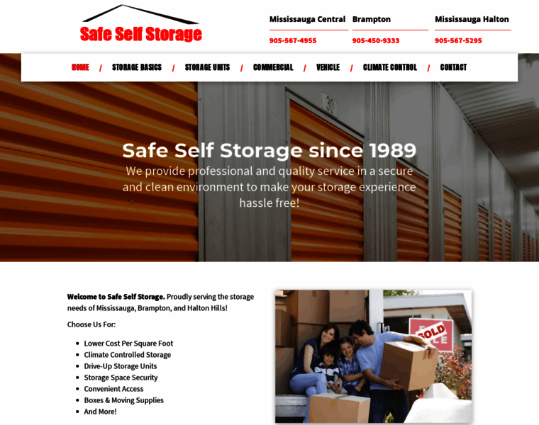 Safeselfstorage.com thumbnail