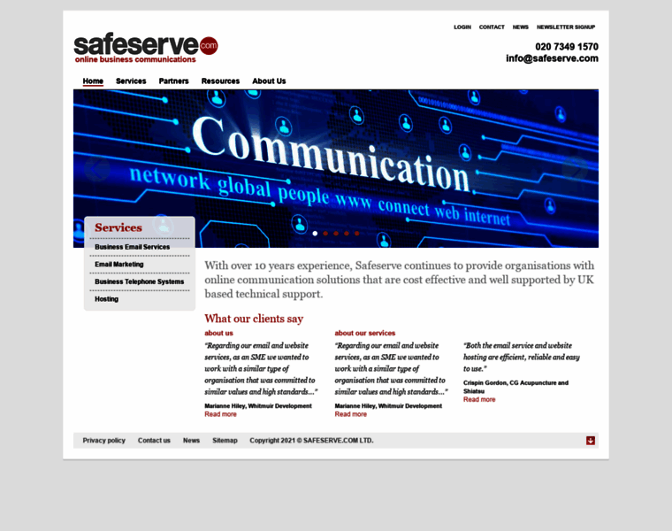 Safeserve.com thumbnail