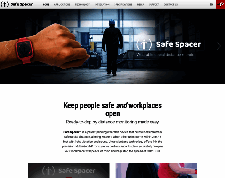 Safespacer.net thumbnail