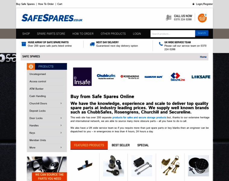 Safespares.co.uk thumbnail