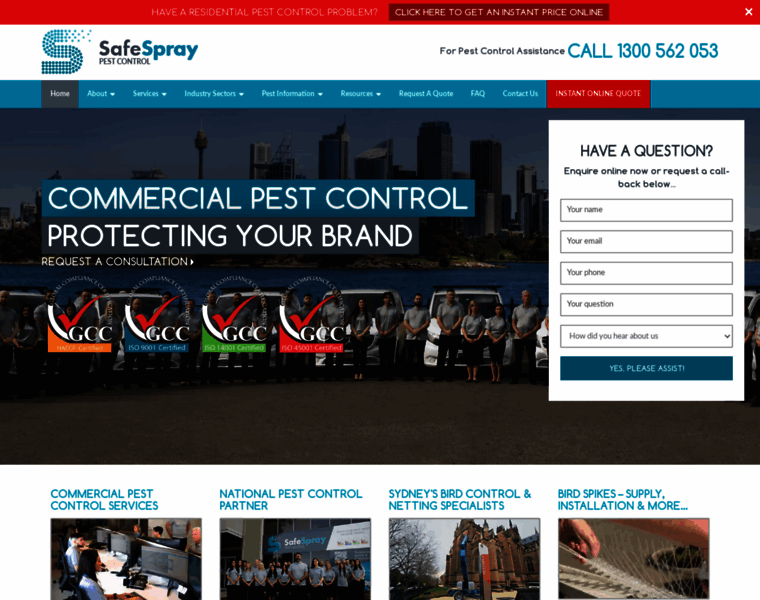 Safespraypestcontrol.com.au thumbnail