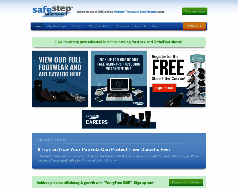Safestep.net thumbnail
