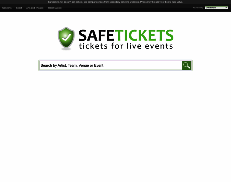 Safetickets.net thumbnail