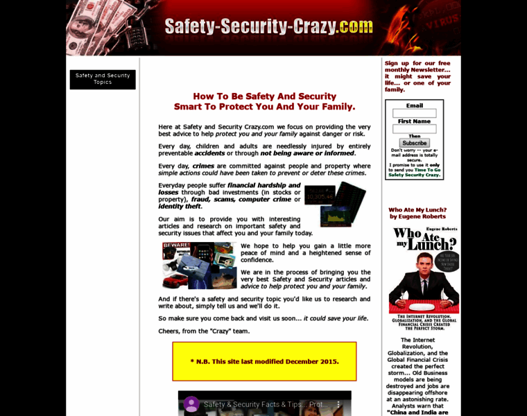 Safety-security-crazy.com thumbnail