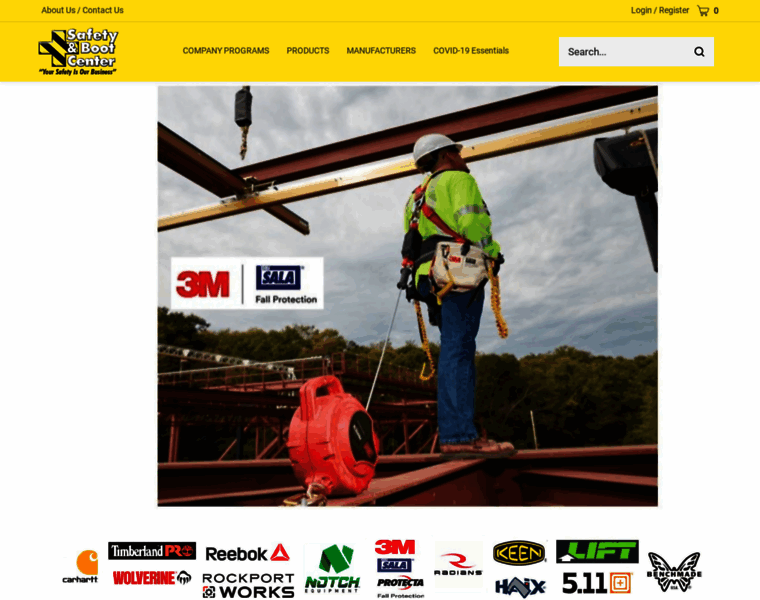 Safetyandbootcenter.com thumbnail