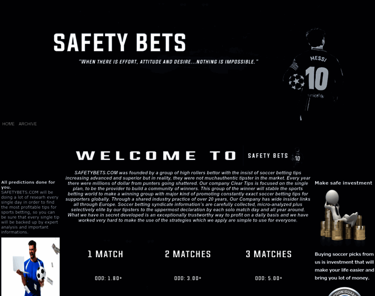 Safetybets.com thumbnail