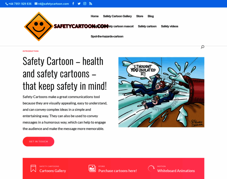 Safetycartoon.com thumbnail