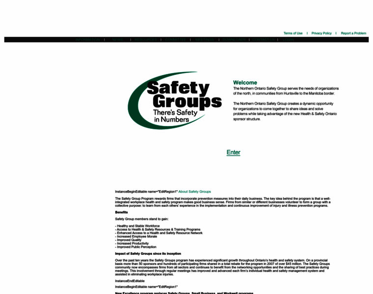 Safetygroups.ca thumbnail