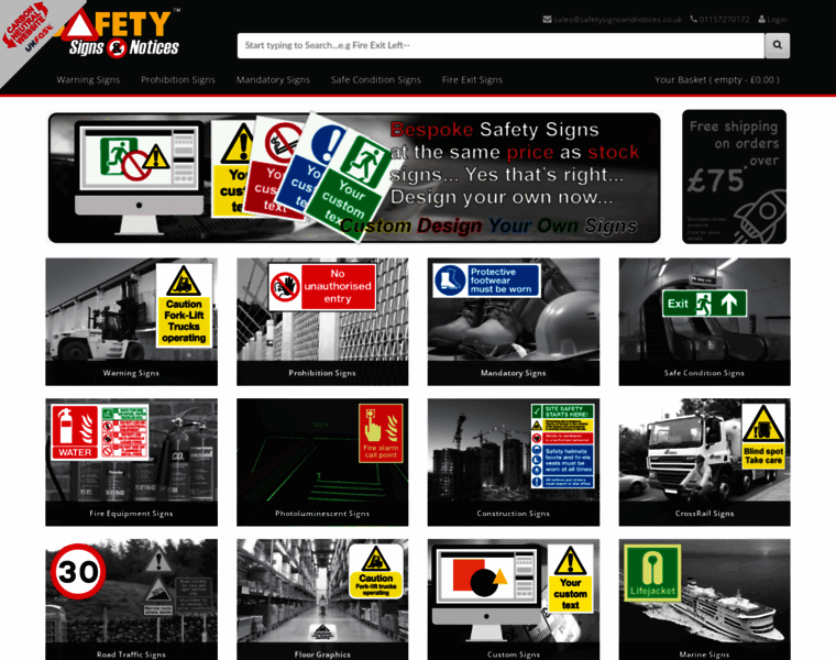 Safetysignsandnotices.co.uk thumbnail